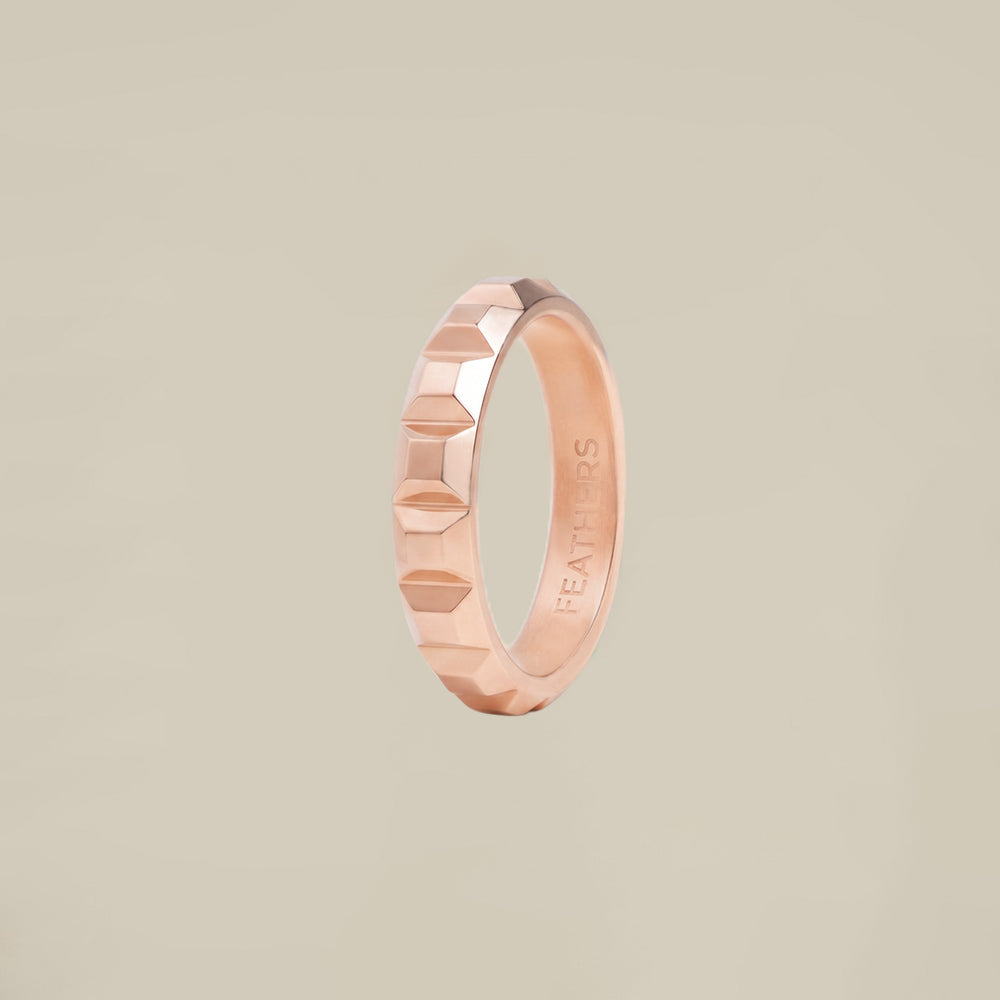 Square Pyramid Ring