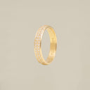 Double Crystal Line Ring