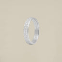 Double Crystal Line Ring