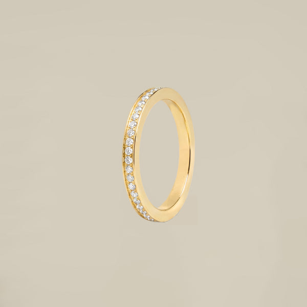 Crystal Line Ring