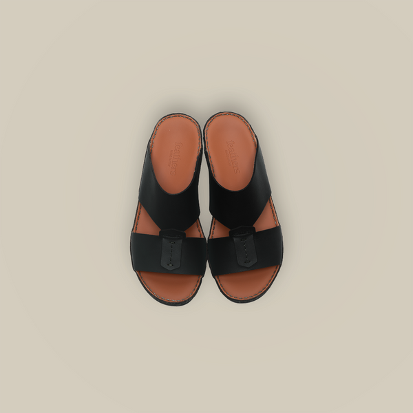 Sealed Leather Buckle Sandal