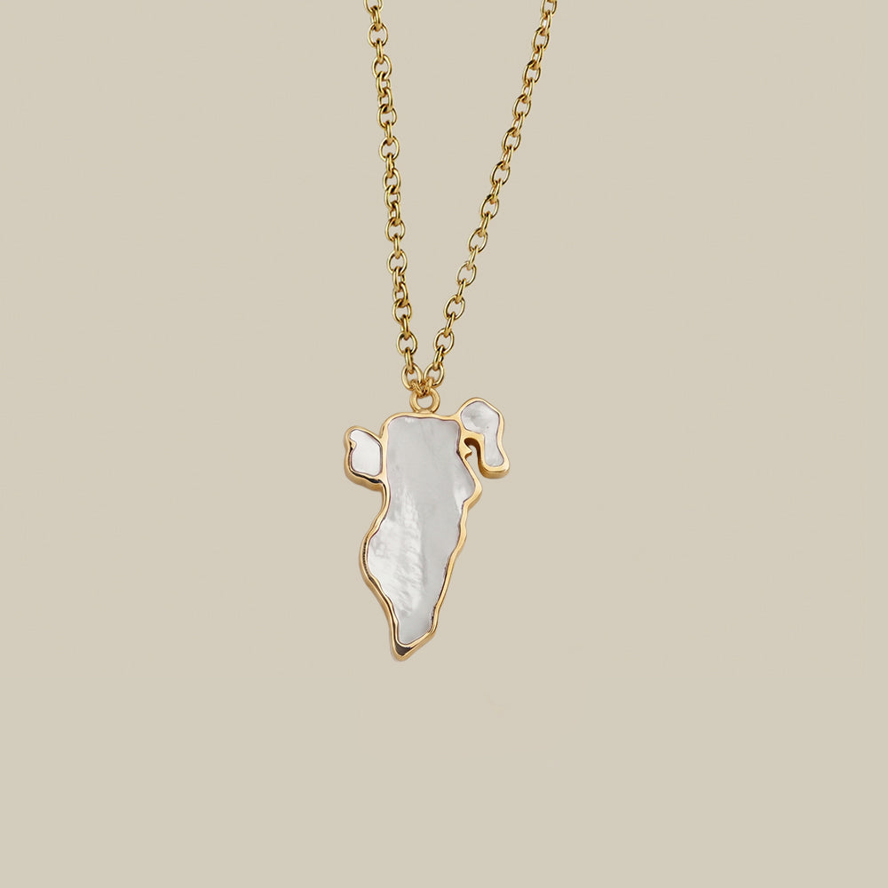 Bahrain Map Car Pendant