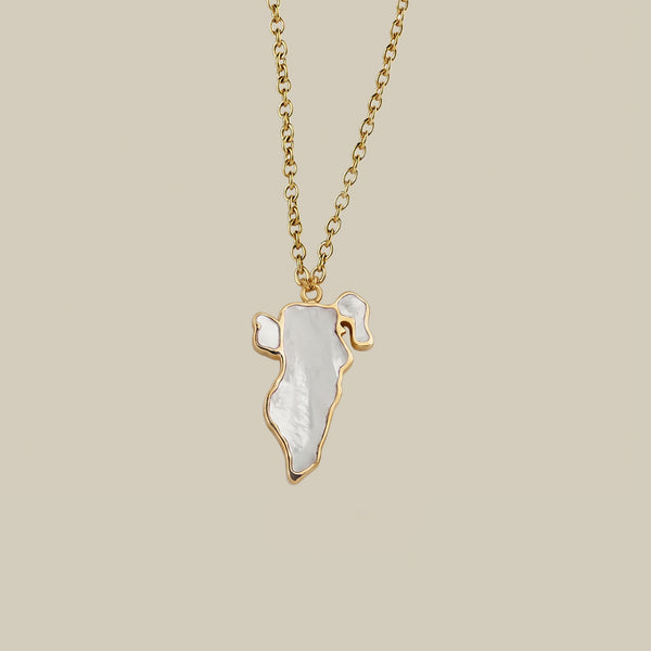 Bahrain Map Car Pendant