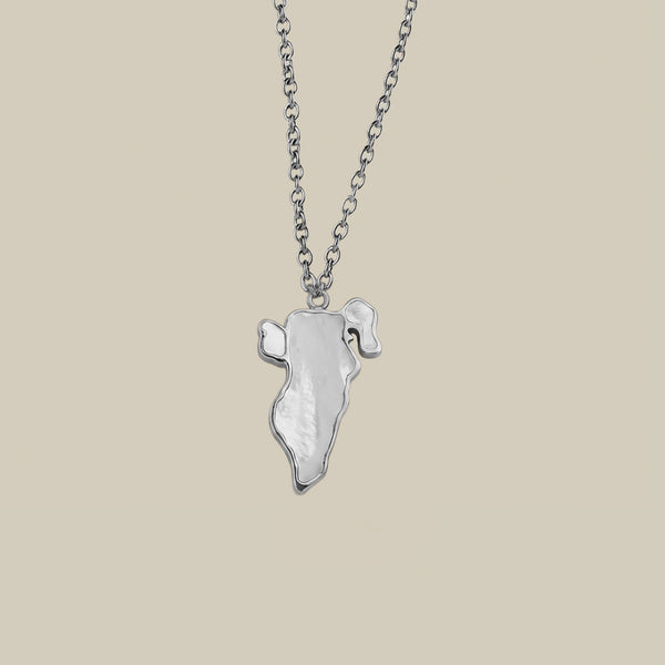 Bahrain Map Car Pendant