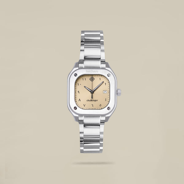 Challenger (M) Arabic No. 36m Stainless Watch