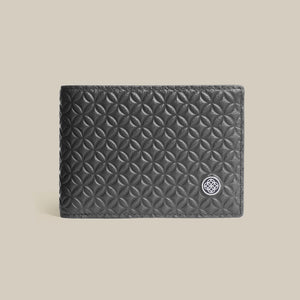 The Classic Code Monogram Slim Billfold Leather Wallet