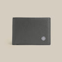 The Classic Code Pebbled Slim Billfold Leather Wallet