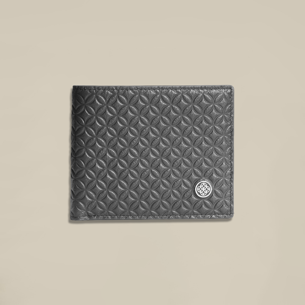 The Classic Code Monogram Billfold Leather Wallet