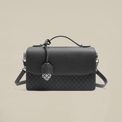 Celeste Medium Top Handle Flap Bag