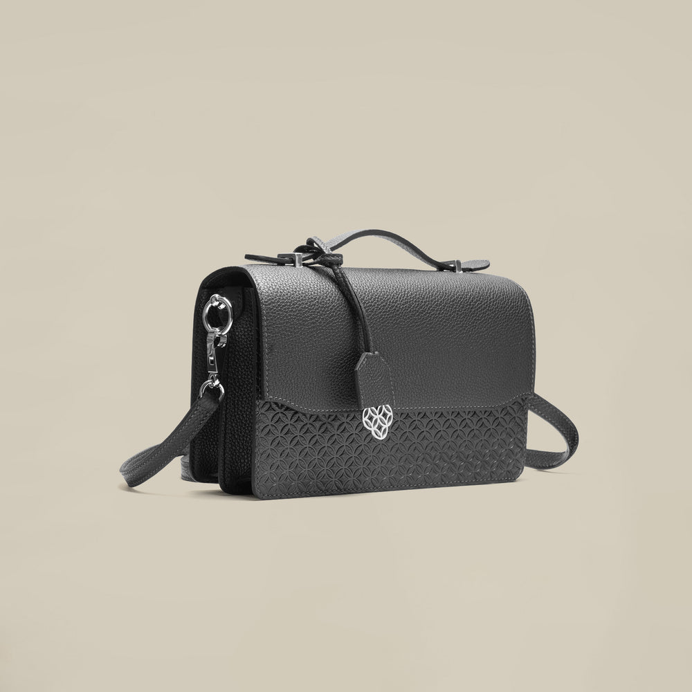 Celeste Medium Top Handle Flap Bag