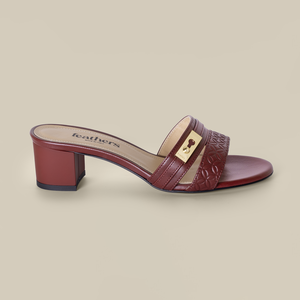 Solene Low-Heel Sandal