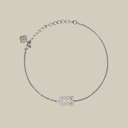Love Crossroads Crystal Bracelet
