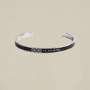 Black 3 Circle Bangle
