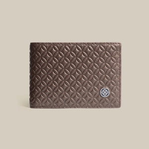 The Classic Code Monogram Slim Billfold Leather Wallet