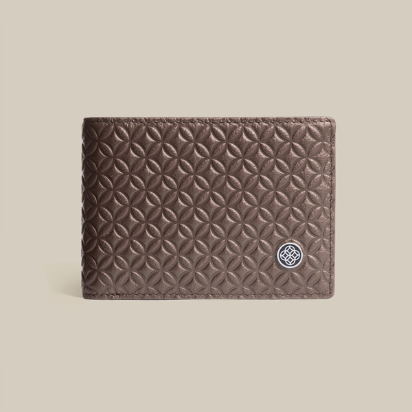 The Classic Code Monogram Slim Billfold Leather Wallet