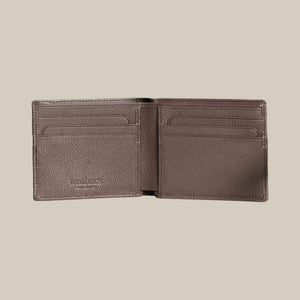 The Classic Code Monogram Slim Billfold Leather Wallet