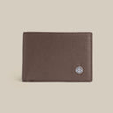 The Classic Code Pebbled Slim Billfold Leather Wallet