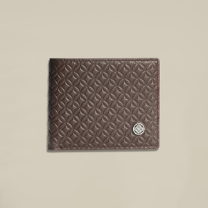 The Classic Code Monogram Billfold Leather Wallet