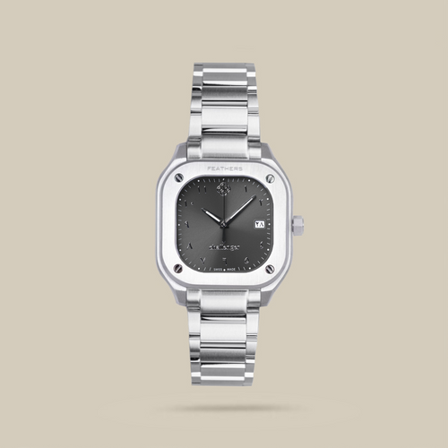 Challenger (M) Arabic Numbers Stainless Steel Watch