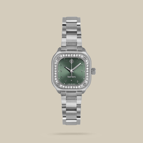 Challenger (W) Arabic Numbers Stainless Steel Watch