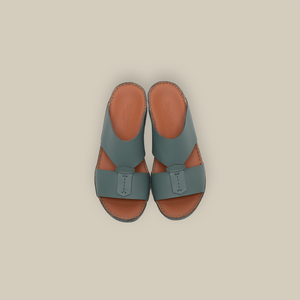 Sealed Leather Buckle Sandal