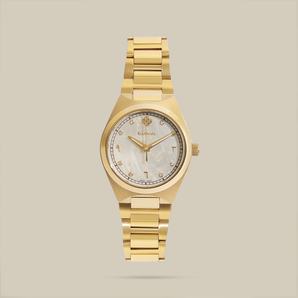 The Code (W) Gold Stainless Watch
