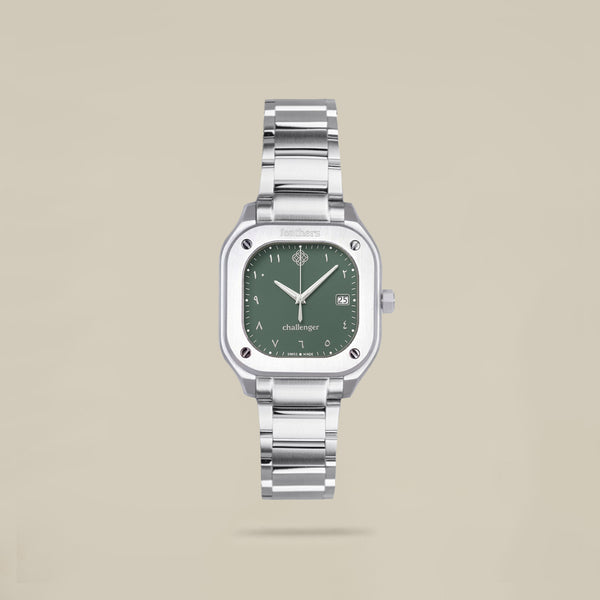 Challenger (M) Arabic No. 36m Stainless Watch