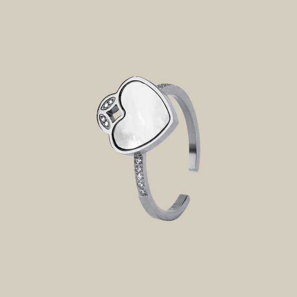 Coeur W Crystal Ring