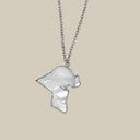 Kuwait Map Car Pendant