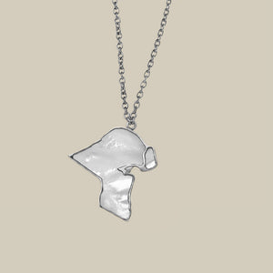 Kuwait Map Car Pendant