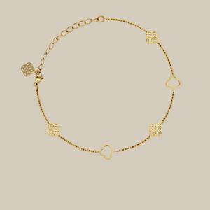 La Vie Mini Logo Bracelet