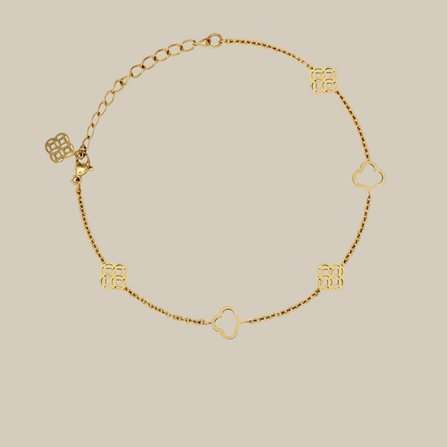 La Vie Mini Logo Bracelet