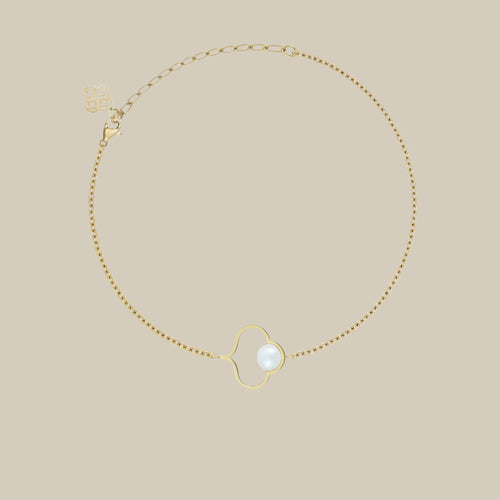 La Vie Elegant W Pearl Bracelet