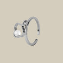 La Vie Elegant W Pearl Ring