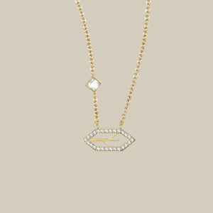 Le Jardin W Crystal Hollow Pendant