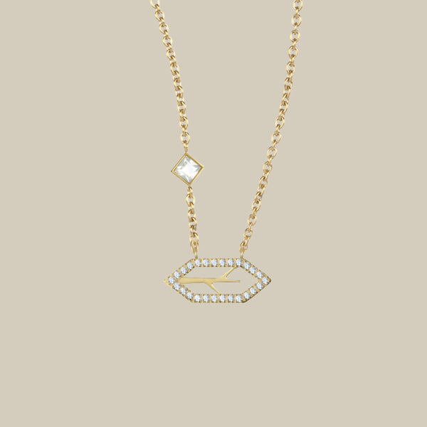 Le Jardin W Crystal Hollow Pendant