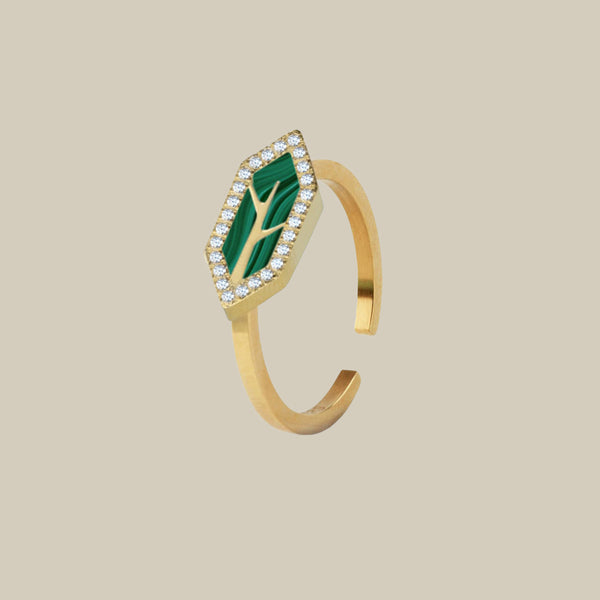 Le Jardin W Crystal Ring