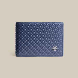 The Classic Code Monogram Slim Billfold Leather Wallet