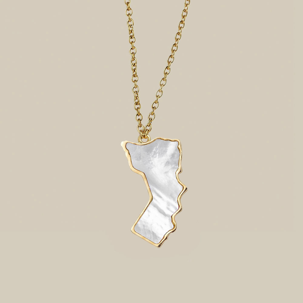 Oman Map Car Pendant