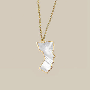 Oman Map Car Pendant