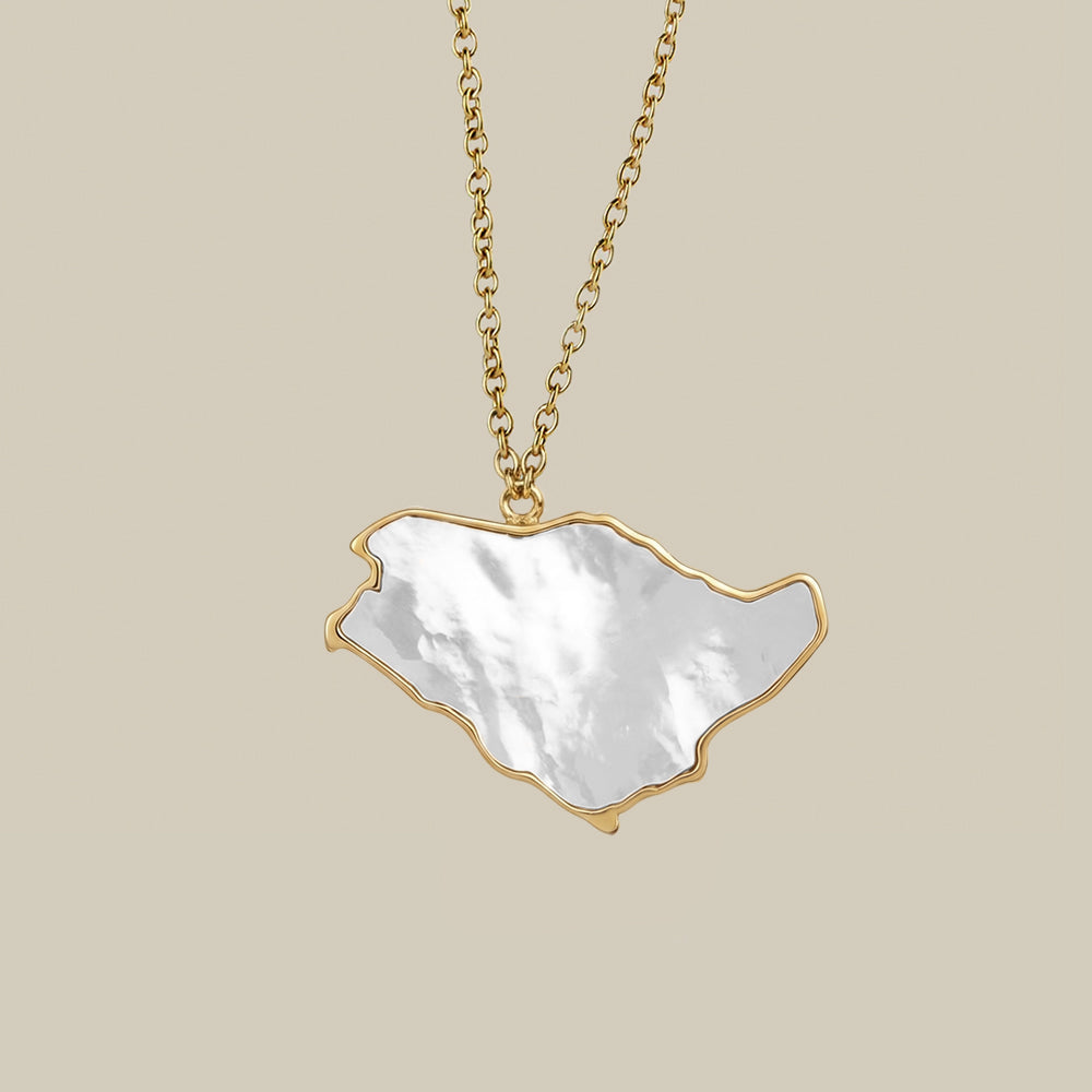 Saudi Map Car Pendant