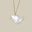 Saudi Map Car Pendant