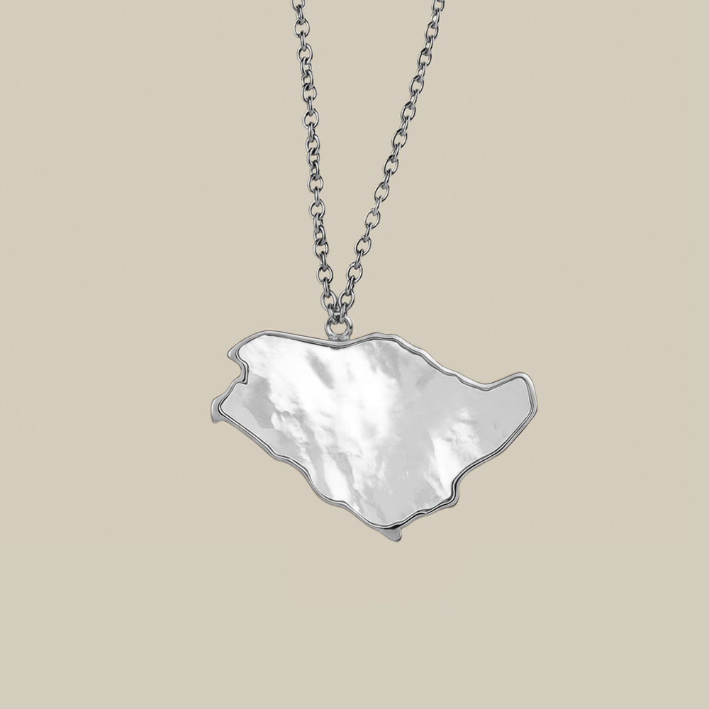 Saudi Map Car Pendant