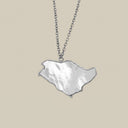Saudi Map Car Pendant