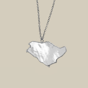 Saudi Map Car Pendant