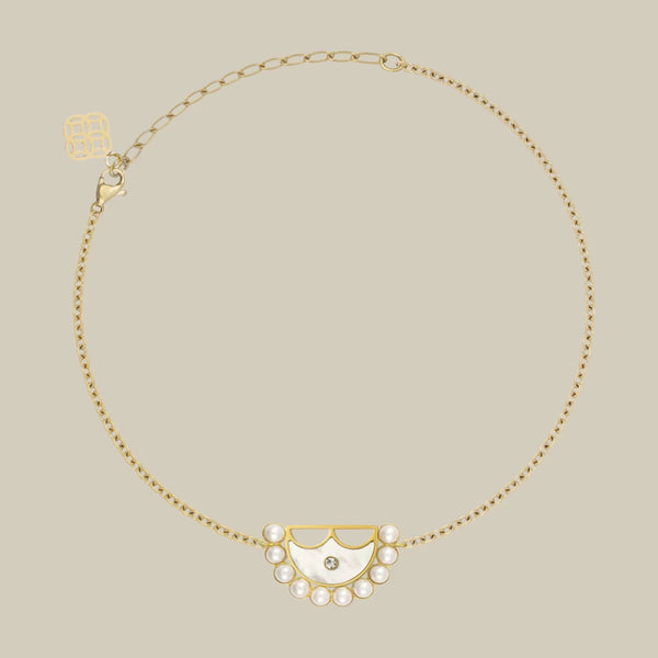 Shenaf W Pearl Bracelet