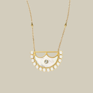 Small Shenaf W Pearl Pendant