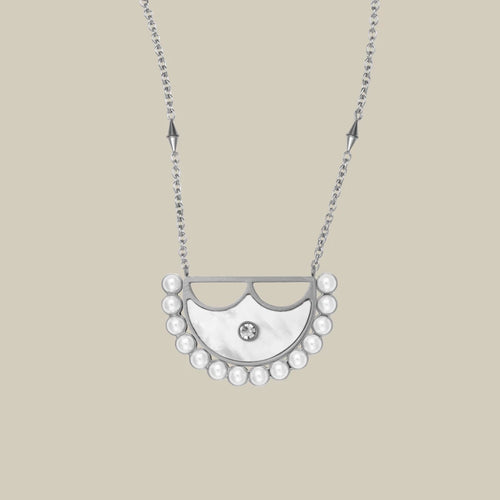Small Shenaf W Pearl Pendant