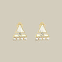 Shera'a W Pearl Earrings