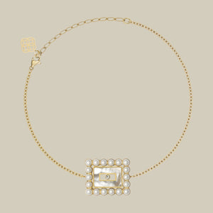 Tabla W Pearl Bracelet
